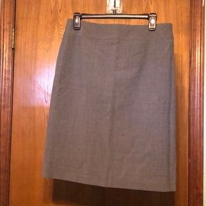 Charcoal Pencil Skirt